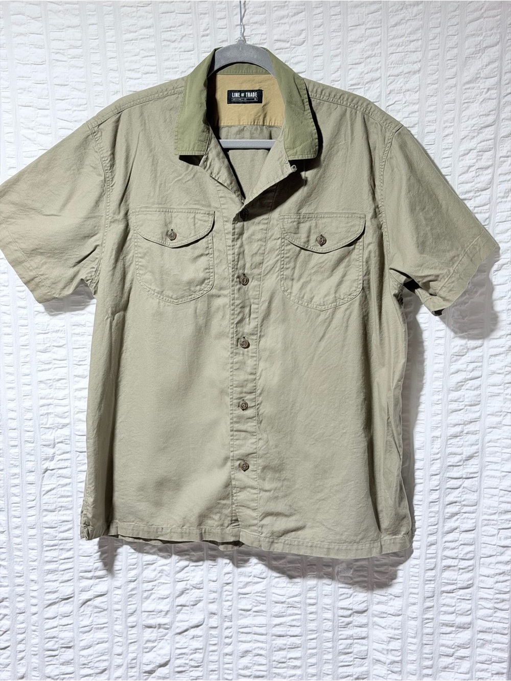 Men's Olive Green Utility shirt size XL